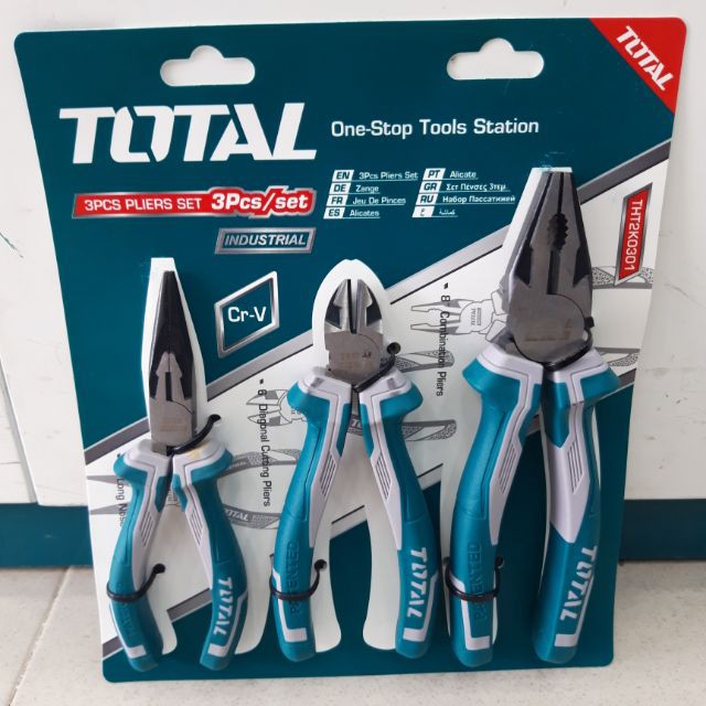BỘ 3 KÌM RĂNG CẮT NHỌN TOTAL THT2K0301