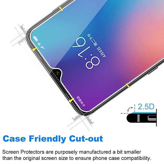 Miếng Dán Kính Cường Lực Cho Xiaomi Mi CC9 (Trong Suốt)