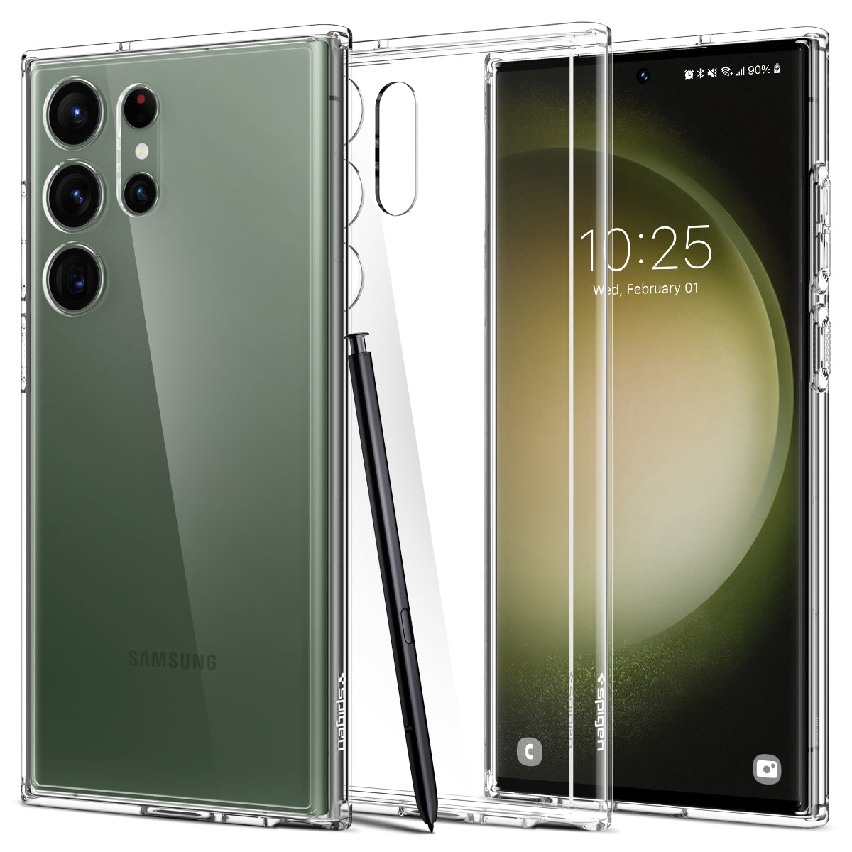 Ốp Lưng Spigen Ultra Hybrid Dành Cho Samsung Galaxy S23 Ultra - Hàng Chính Hãng