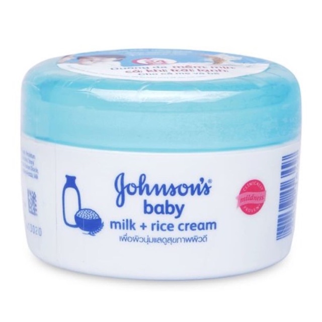 Kem dưỡng ẩm Johnson Baby Milk Cream 50g