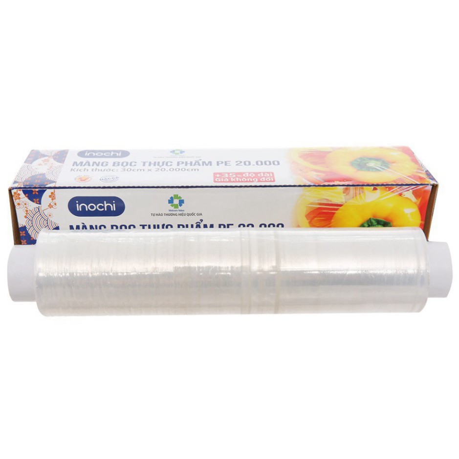 Màng bọc thực phẩm PE Inochi 30x200cm (tiêu chuẩn Nhật Bản)