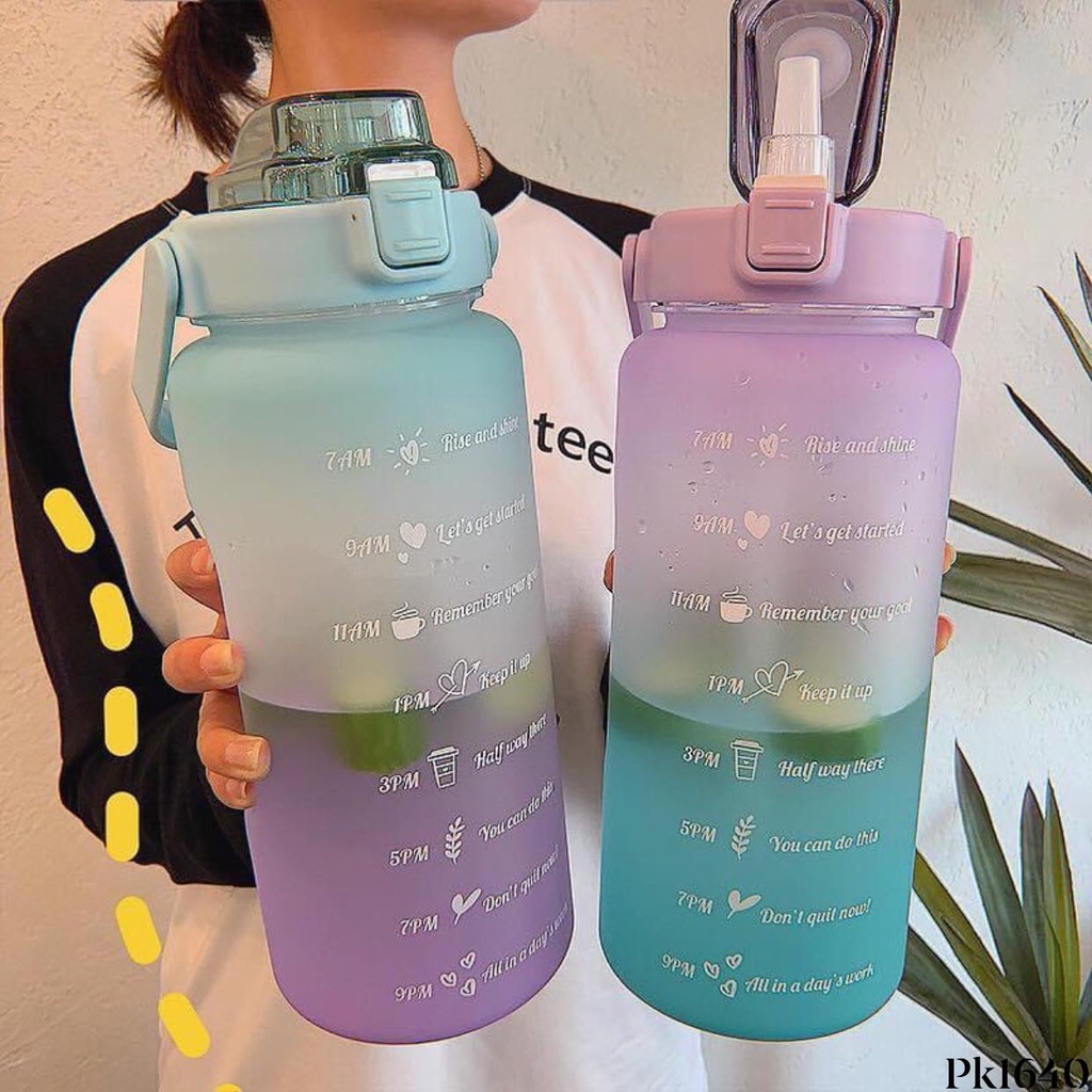 Bình nước thể thao dung tích lớn 2 màu