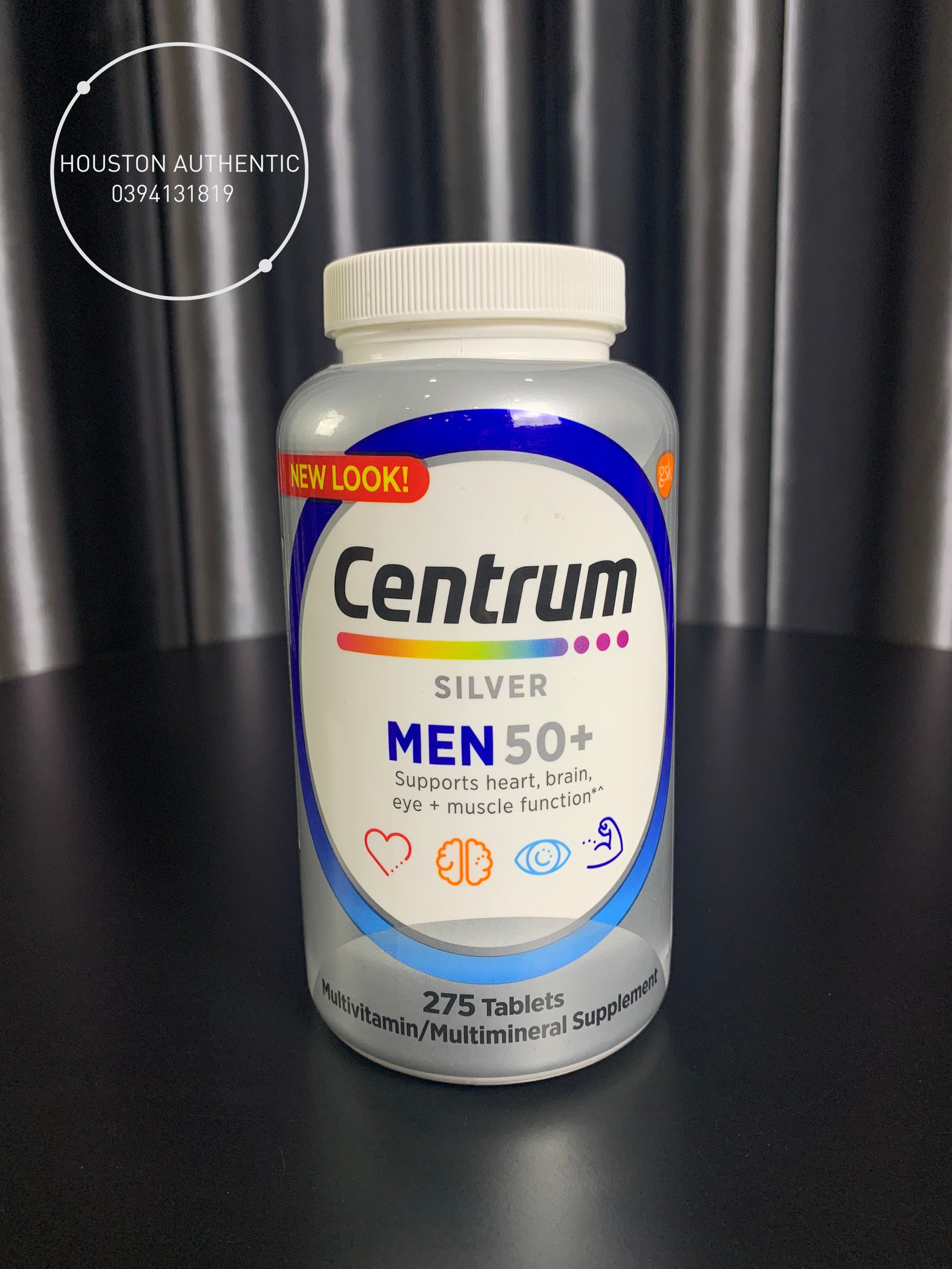 Viên uống centrum silver ultra men 50+ 275 viên mẫu mới _ live mua hàng tại mỹ