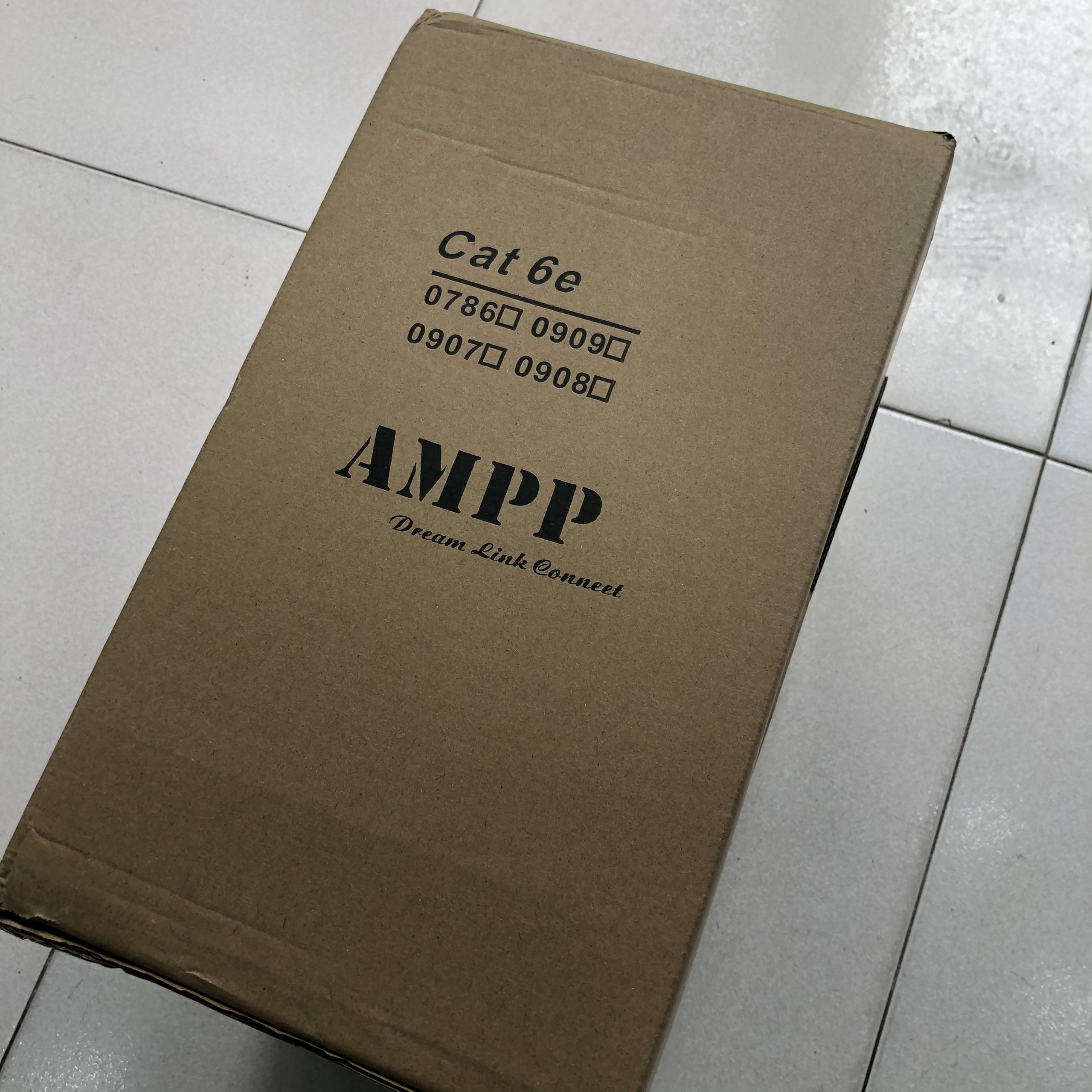 Cáp Mạng Lan AMPP CAT6E-Cuộn 305M-Chất Lượng Cao