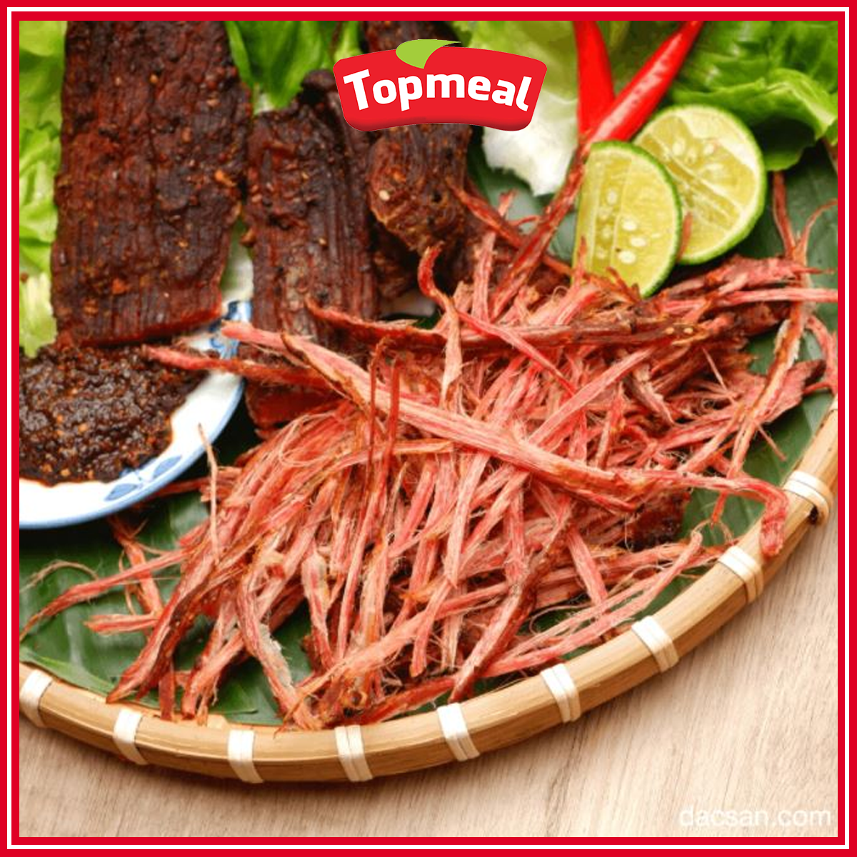HCM - Thịt trâu gác bếp (500 g) - [Giao nhanh TPHCM]
