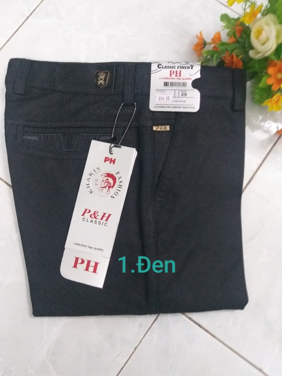 [HCM]Quần kaki trung niên cao cấp kk114
