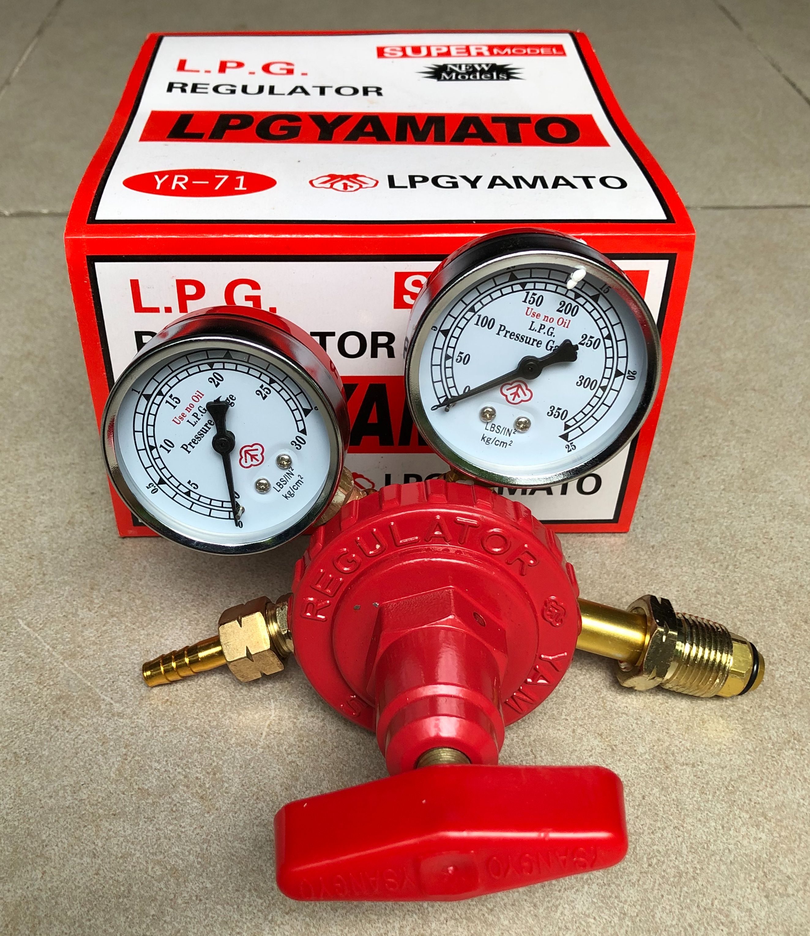 [HCMC] Yamato acelene/LPG meter regulator