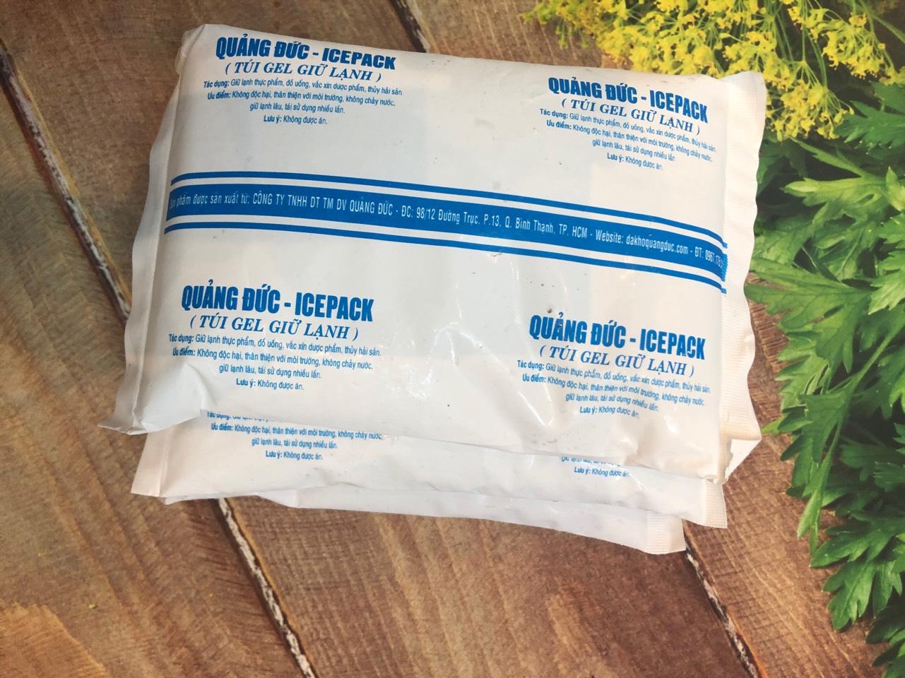 1KG Đá gel ICEPACK giữ lạnh đồ ăn, sữa,..._Monhi_Food