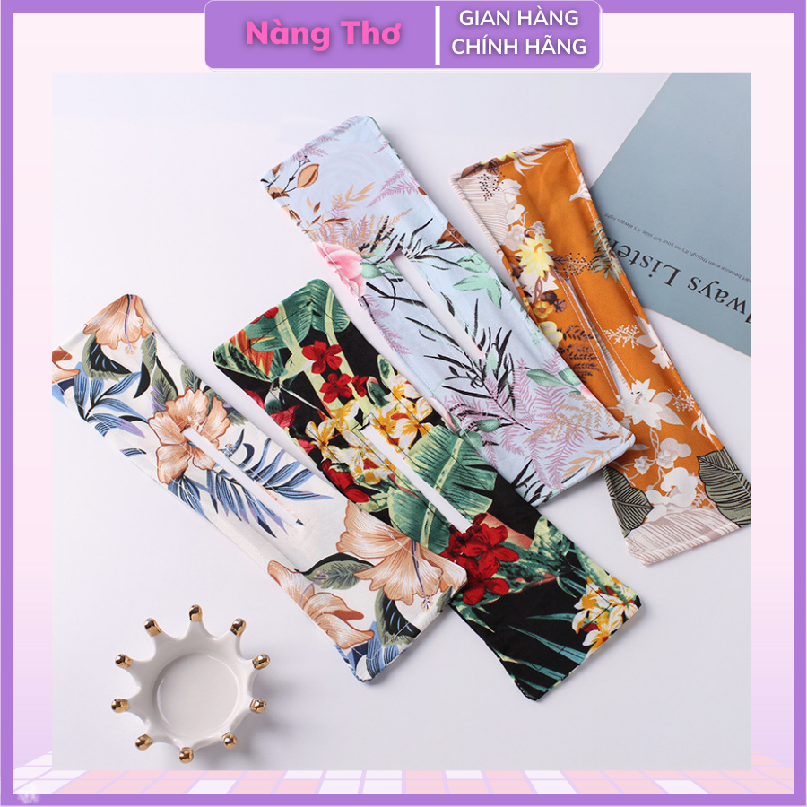 Thanh búi tóc nơ vải thanh thắt tóc thời trang nữ tính - Hot Trend