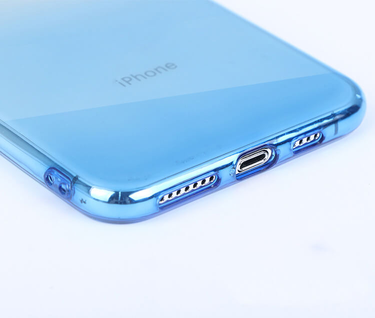Ốp lưng iPhone 6/7/8/X/XS/11 Silicone màu dạ quang