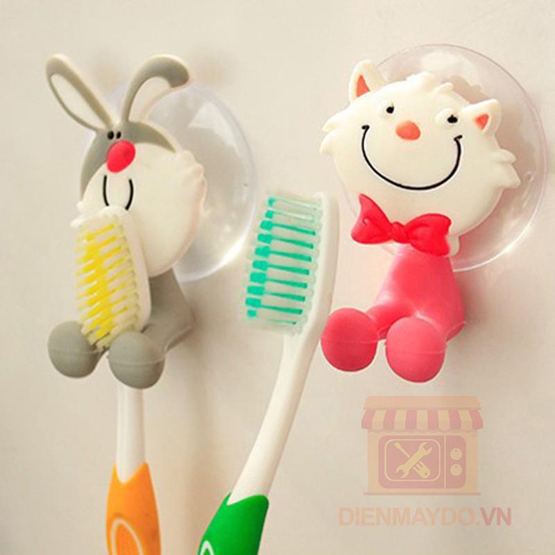 Dụng cụ kẹp bàn chải đánh răng hình thú đáng yêu