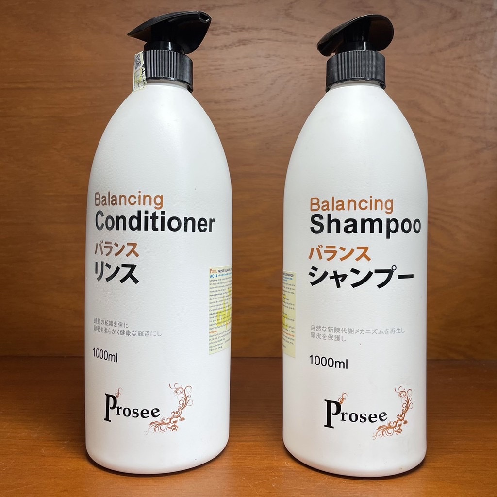 Dầu gội dành cho tóc gàu chống dầu, chống rụng tóc Prosee Balancing Shampoo AS14 1000ml