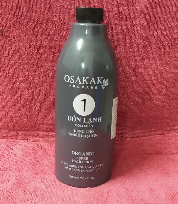 Uốn lạnh Osakak 1000ml (uốn số 1 + dập  số 2)
