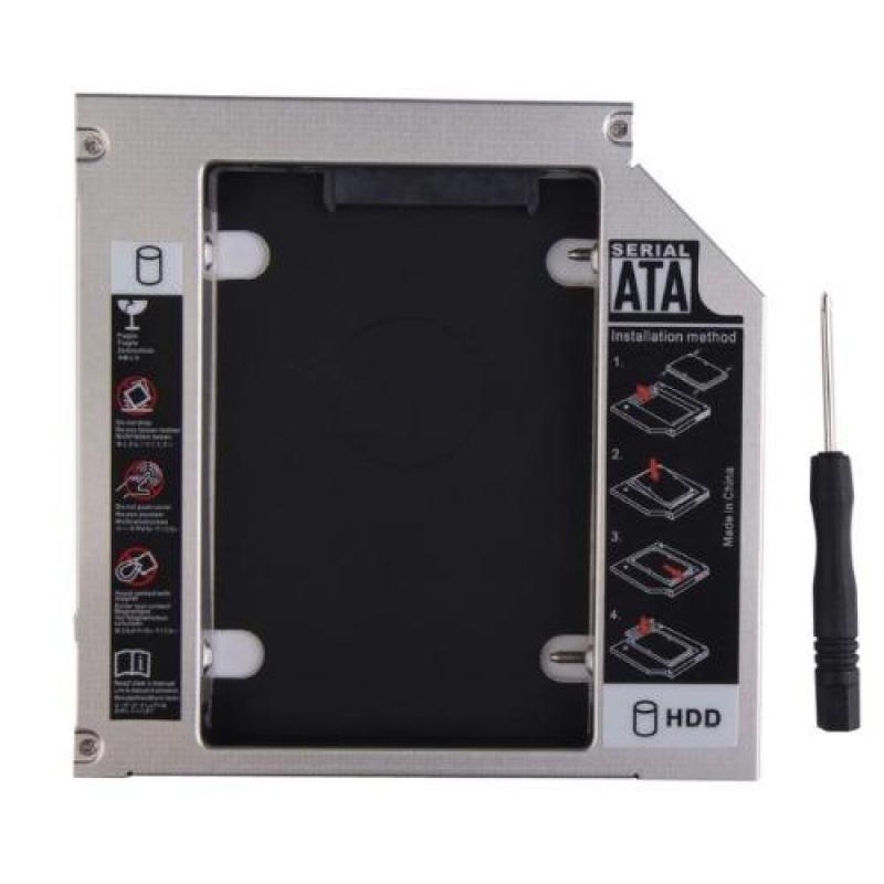 Bảng giá Caddybay dày 12.7mm chuẩn SATA dùng để lắp thêm 1 ổ cứng / SSD thay vào vị trí của ổ DVD Phong Vũ