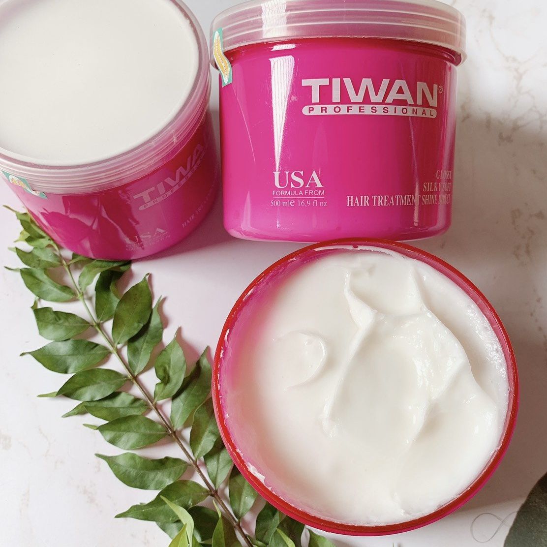 HẤP DẦU PHỦ BÓNG TIWAN - HẤP DẦU PHỦ BÓNG CHĂM SÓC TÓC SIÊU MỀM MƯỢT