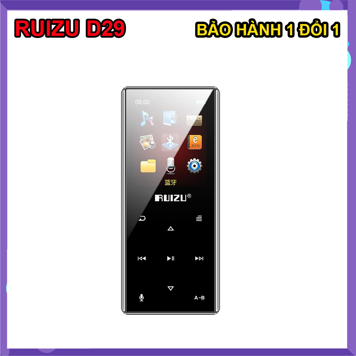 Máy nghe nhạc MP3 Ruizu D29