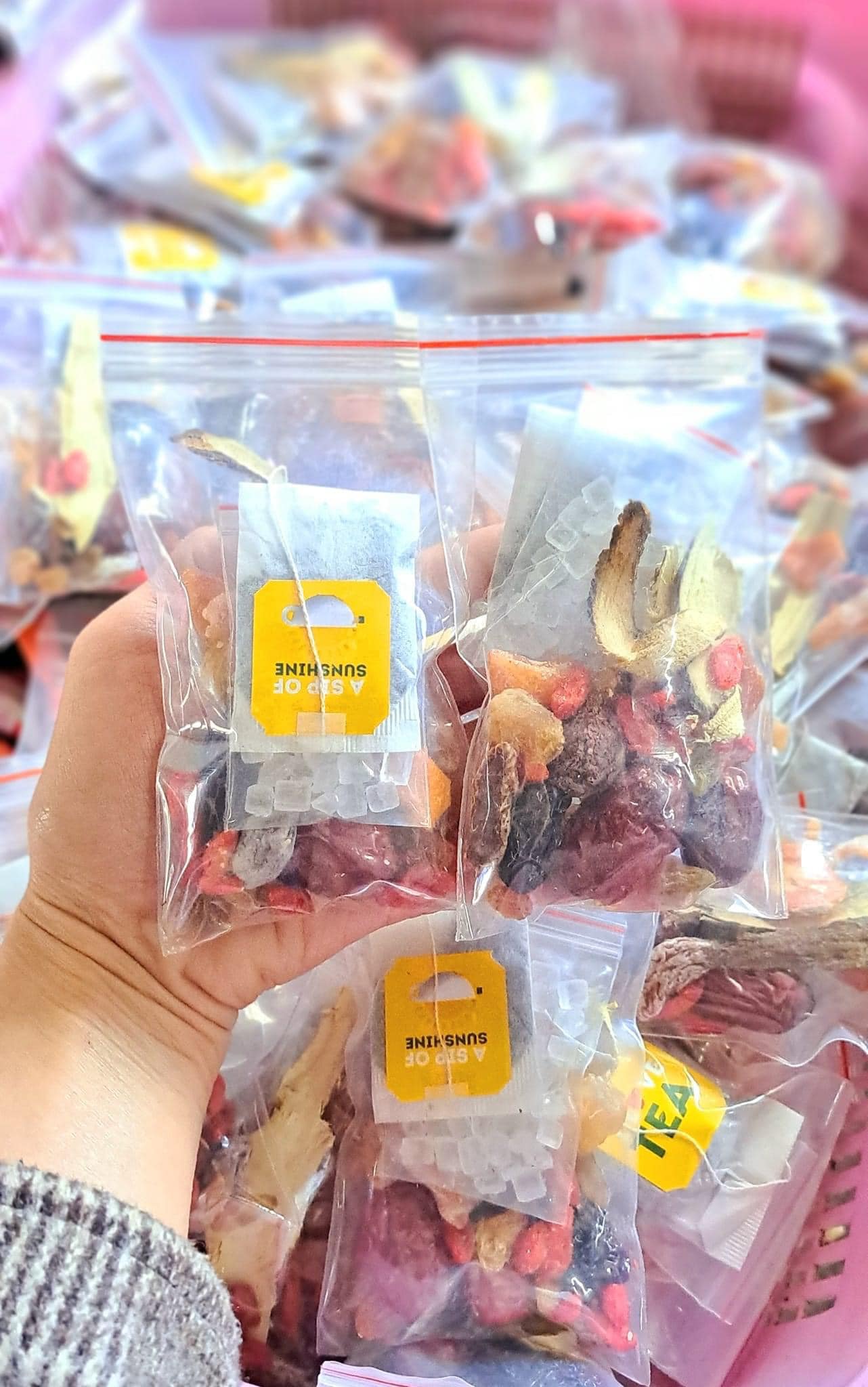 Trà Lipton Xí Muội Thảo Mộc ( 10 gói)