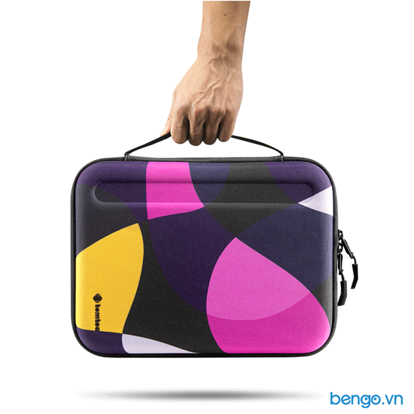 [HCM]Túi chống sốc iPad Pro 11"/Tablet/Notebook TOMTOC (USA) PadFolio Eva Case Mixed Purple - A06-002M02