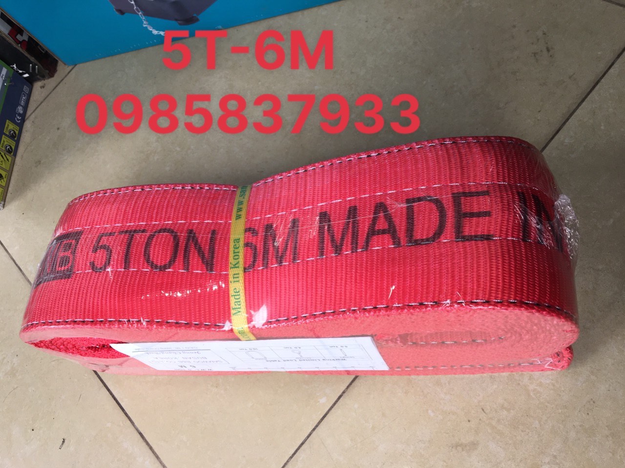 Dây cẩu hàng 5 tấn 6 m