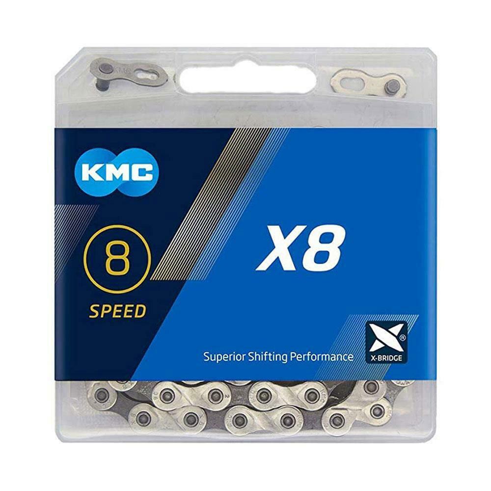 Dây xích - sên xe đạp kmc x8 116 link fullbox 8 speed
