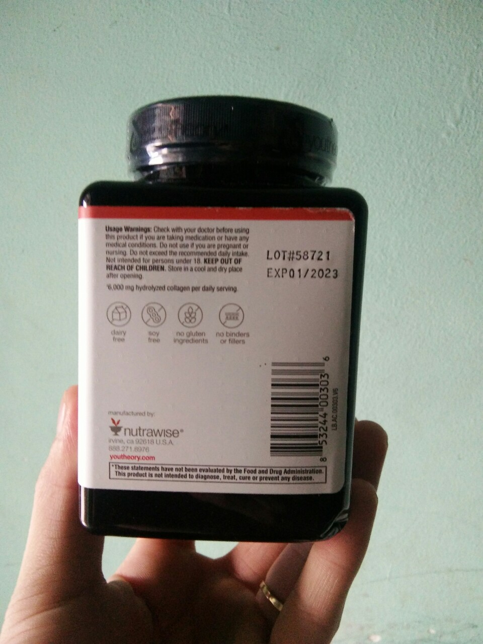 [HCM]Collagen Youtheory Type 1 2 & 3 ( 290 viên ) Mỹ