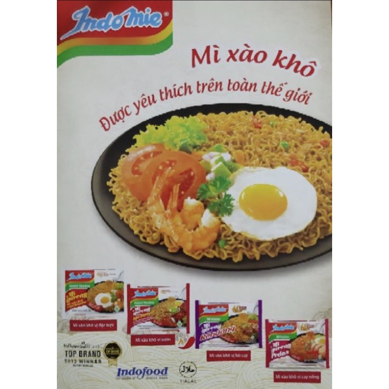 Mì xào khô/ mì trộn INDOMIE Goreng