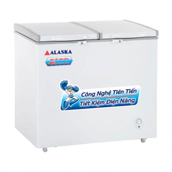 [Trả góp 0%]Tủ đông/mát Alaska 250 Lít BCD-3068N
