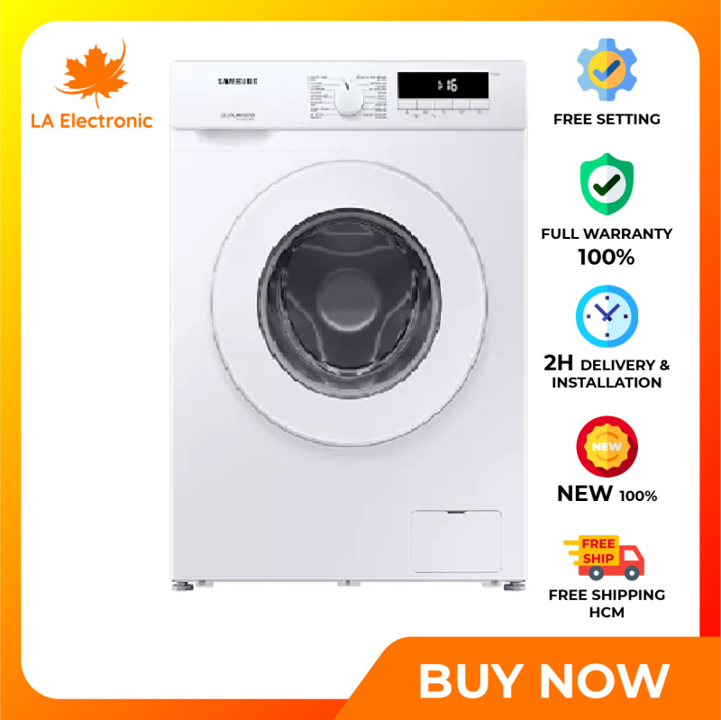 Trả Góp 0% - Máy giặt Samsung Inverter 8 kg WW80T3020WW/SV Mới 2020- Bảo hành 2 năm - Miễn phí vận chuyển HCM chính hãng