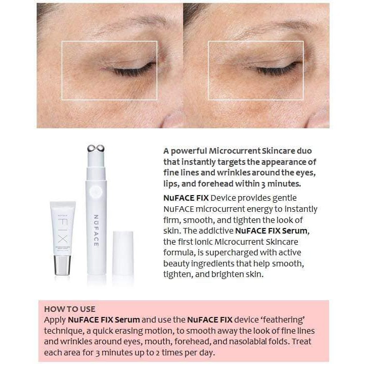 [CHÍNH HÃNG] Máy massage mắt Nuface Fix