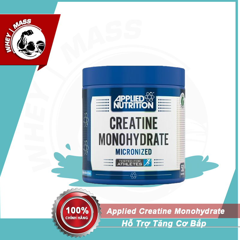 [HCM]Thực Phẩm Bổ Sung Hỗ Trợ Xây Dựng Cơ Bắp Applied Creatine Monohdrate Powder 250gram nhập khẩu