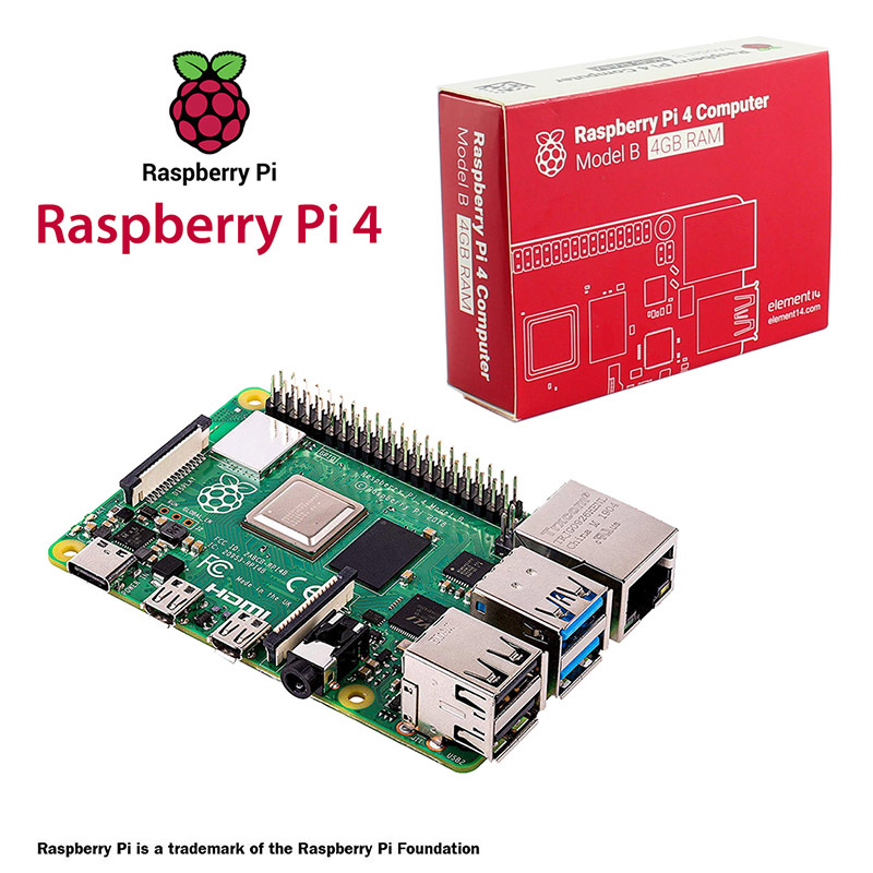 Raspberry Pi 4 Model B 4GB RAM