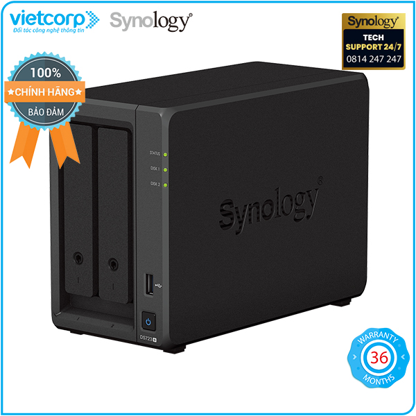 Thiết bị lưu trữ mạng NAS Synology DS723+