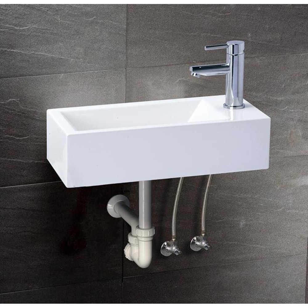 Chậu rửa lavabo treo tường LF5239S Caesar