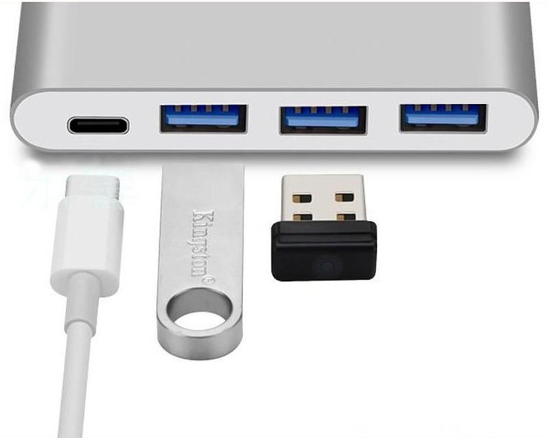 Hub otg usb type c ra 3 cổng usb 3.0