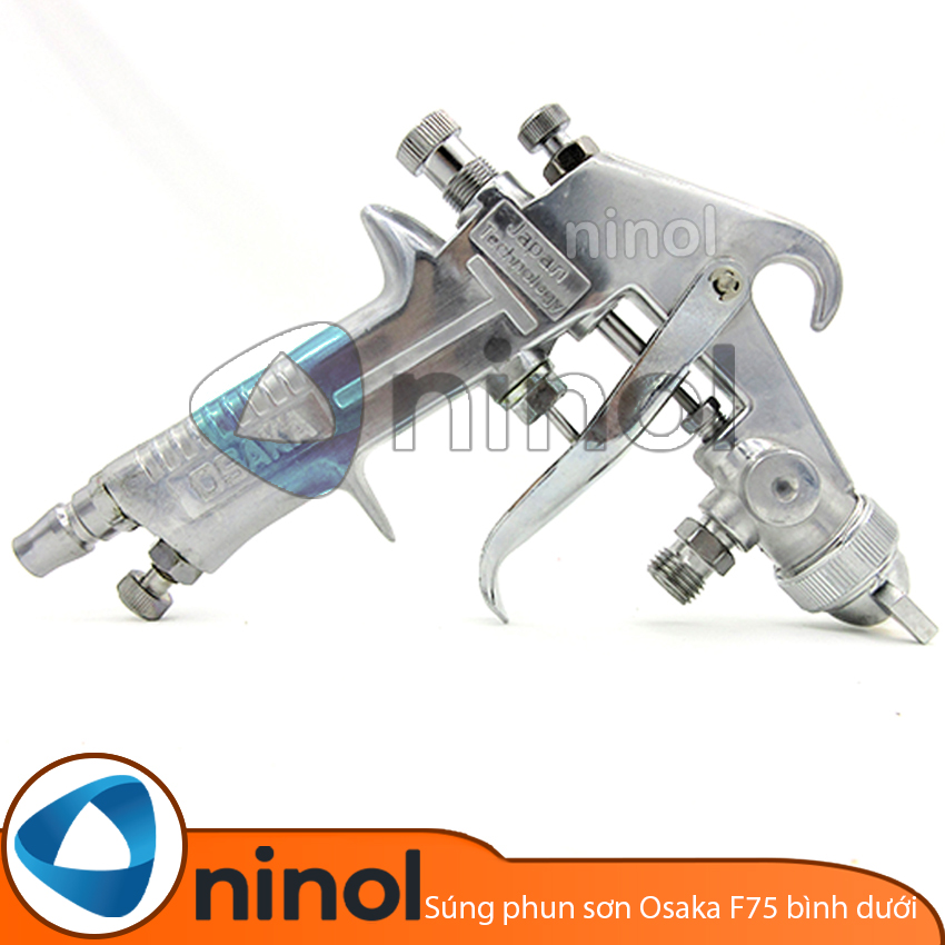 Súng phun sơn Osaka F75-S bình dưới