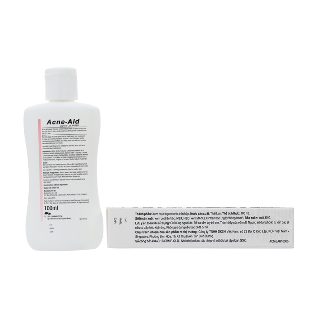 Acne Aid Liquid Cleanser 100ml