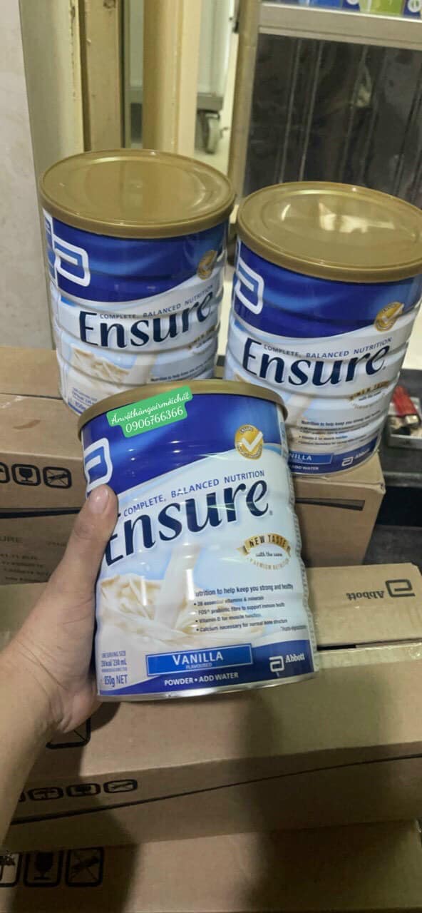 [DATE ĐẸP 04/2026]SỮA BỘT ENSURE ÚC - HỘP 850 Gram