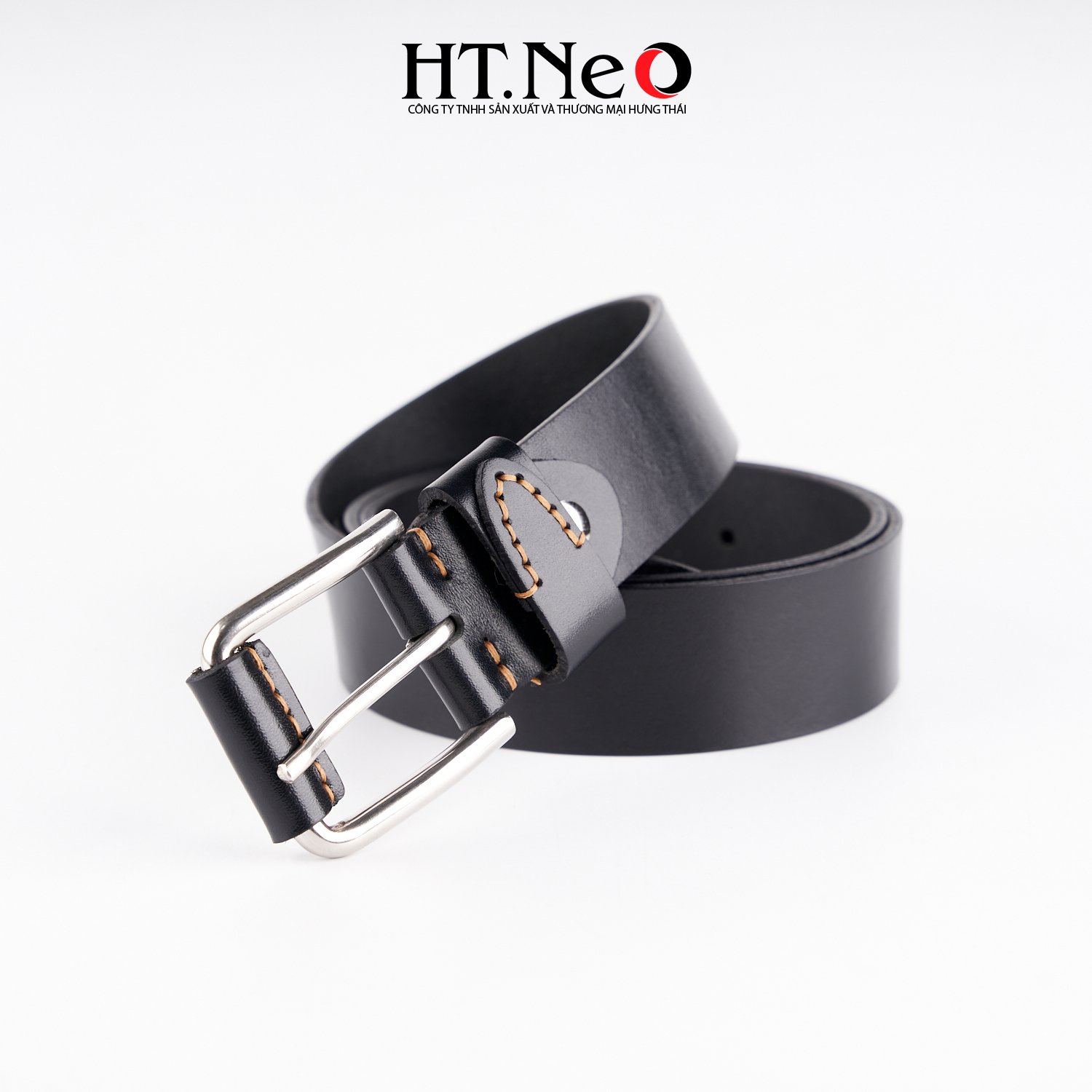 (DA  100%) Dây Lưng /Thắt Lưng Cao Cấp Thương Hiệu HT.NeO DL28