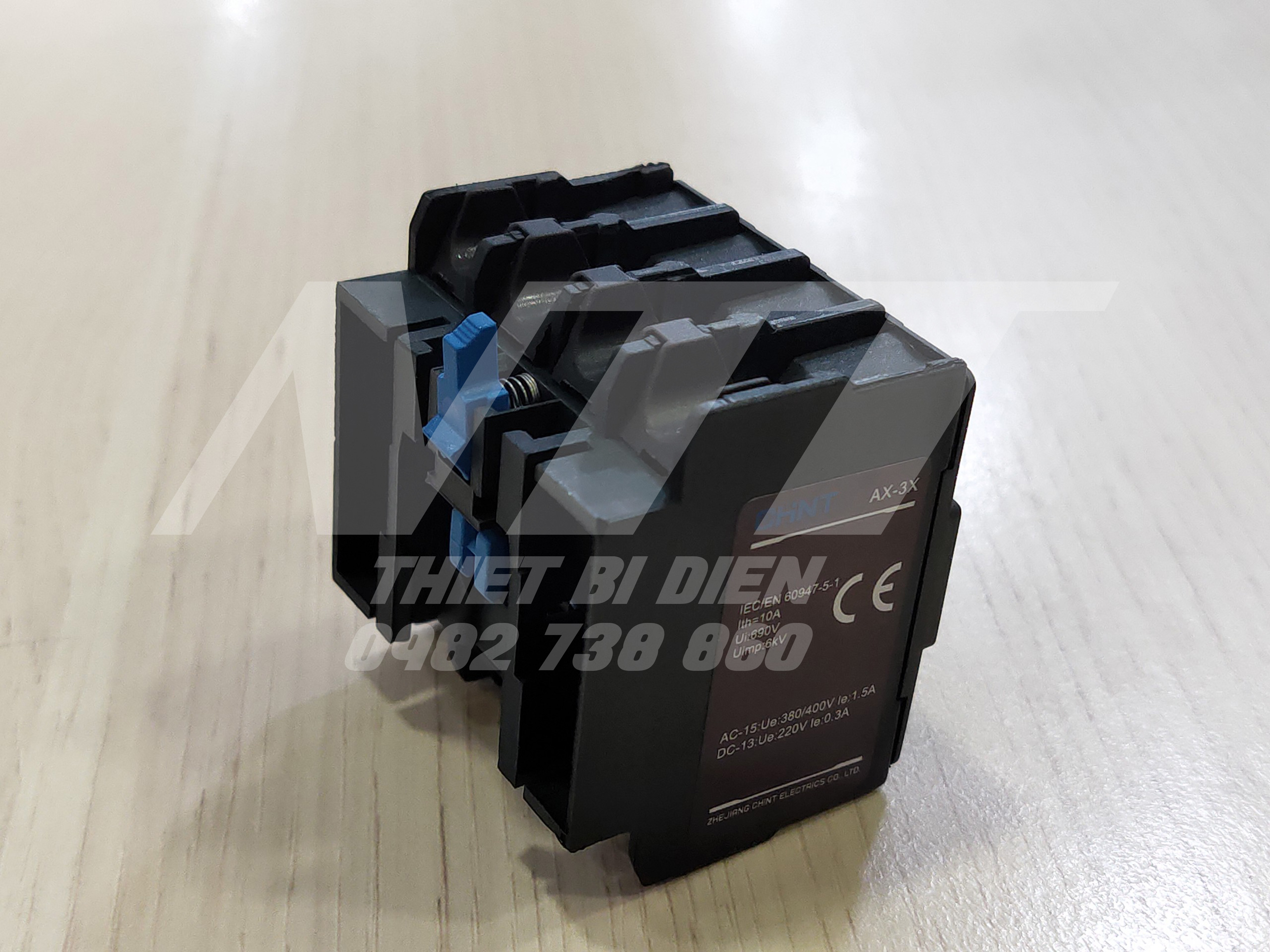 Tiếp điểm phụ Contactor AX-3X/22 Chint