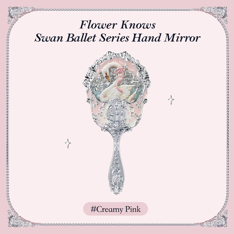 [GIFT not for sale] Flower Knows Moonlight Mermaid Series Hand Mirror