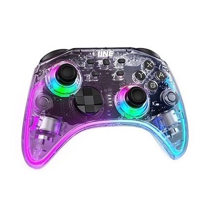 Tay không dây iine ares mecha với jack cắm tai nghe đèn rgb tương thích với nintendo switch