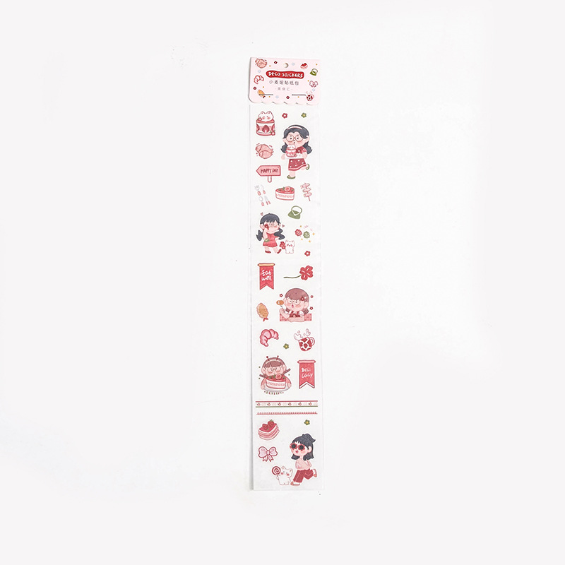 Sticker dán sổ tay bằng giấy washi
