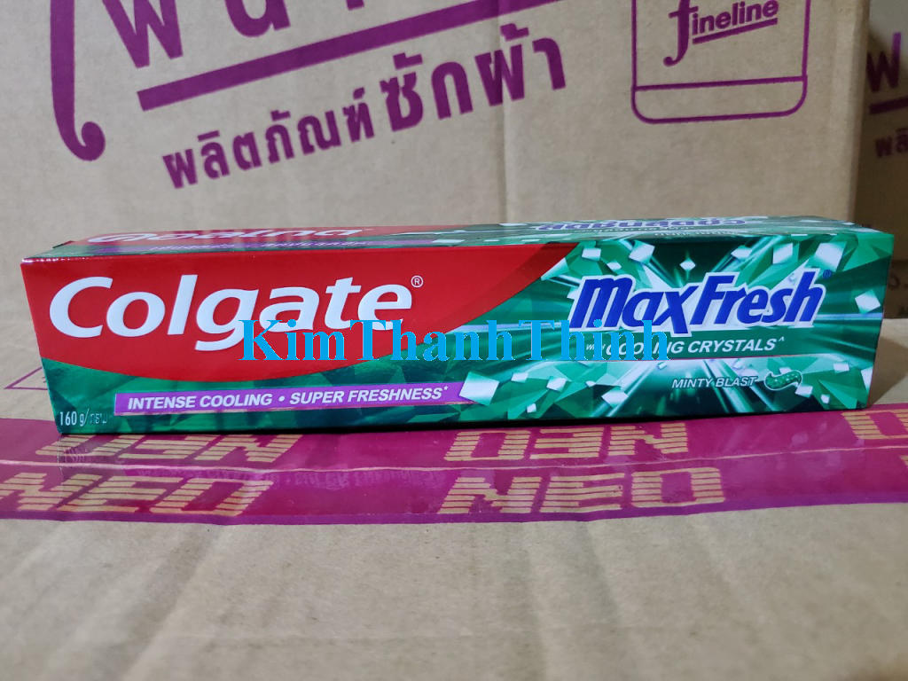 (KTT) Kem đánh răng COLGATE  MaxFresh type 160 gr - Thái Lan
