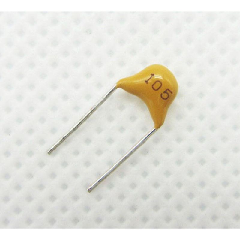 Bộ 100 tụ gốm vàng 103 , 104 , 105 50v