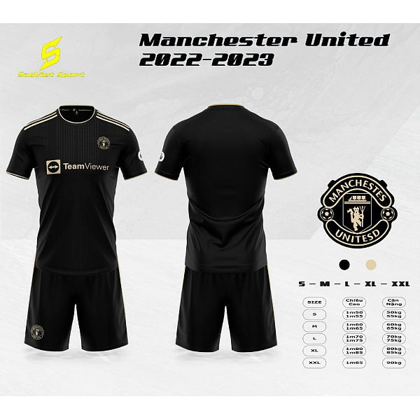 Quần áo đá banh, đá bóng CLB Manchester United MU mẫu mới