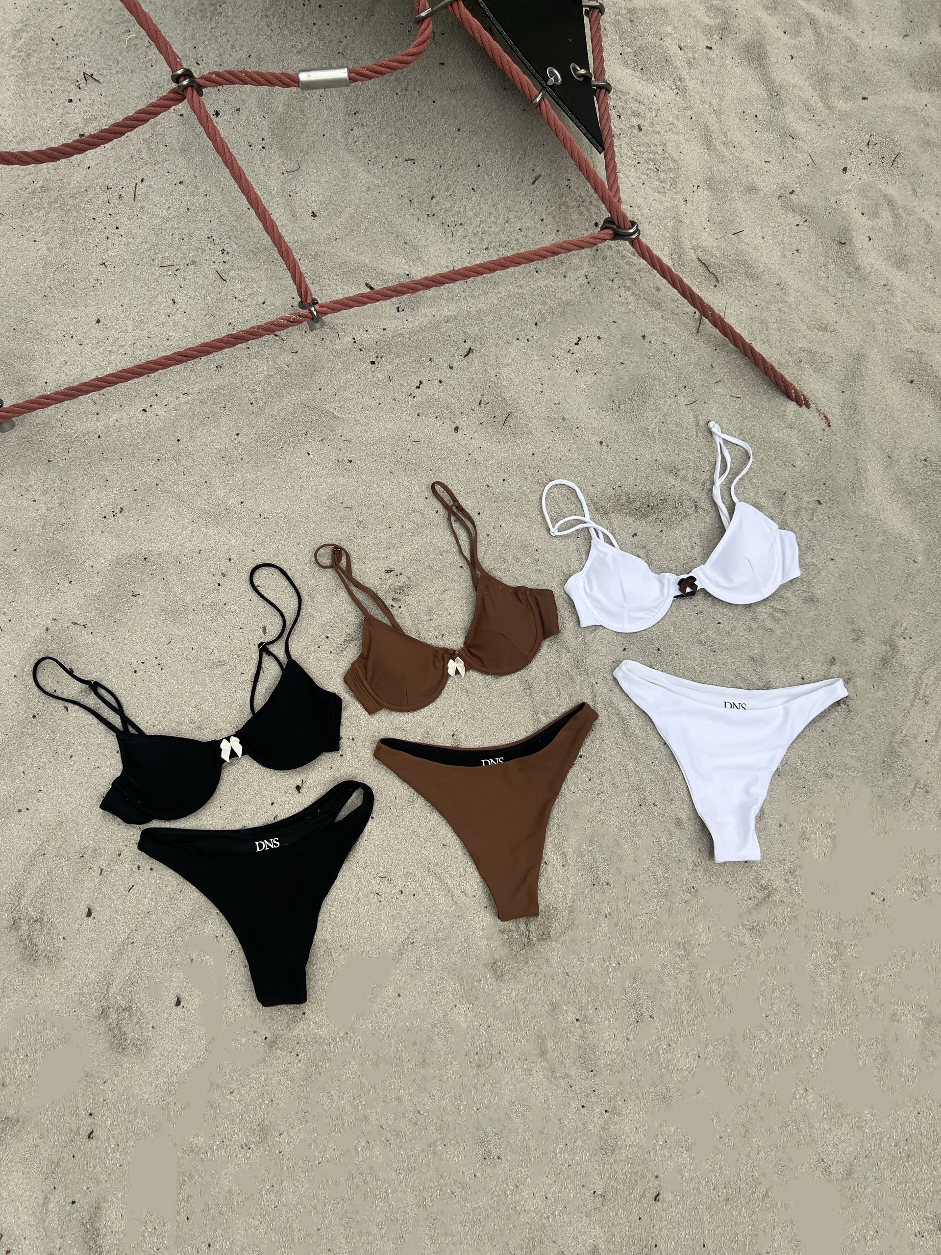 Set bikini gọng nơ đáng yêu