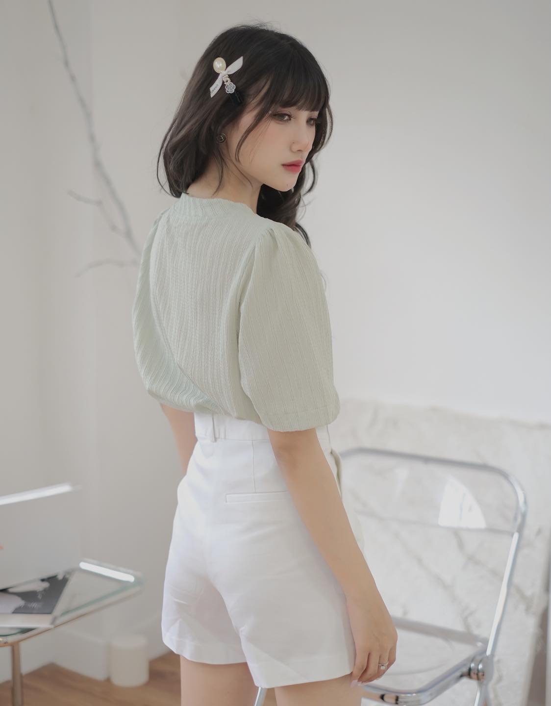 Áo kiểu  "NIKI TOP " By Ellyclothing