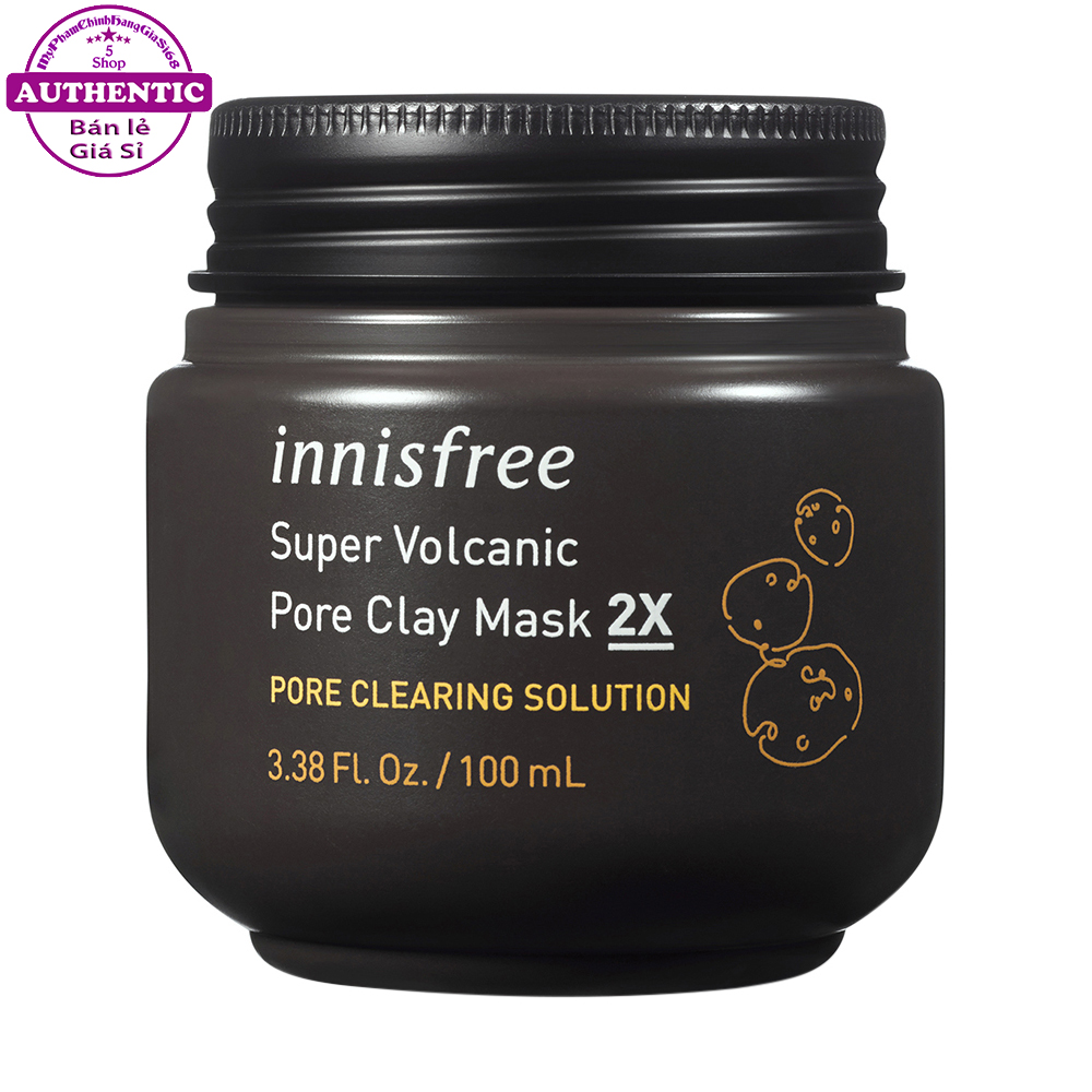 Mặt Nạ Đất Sét INNISFREE Super Volcanic Pore Clay Mask 2X