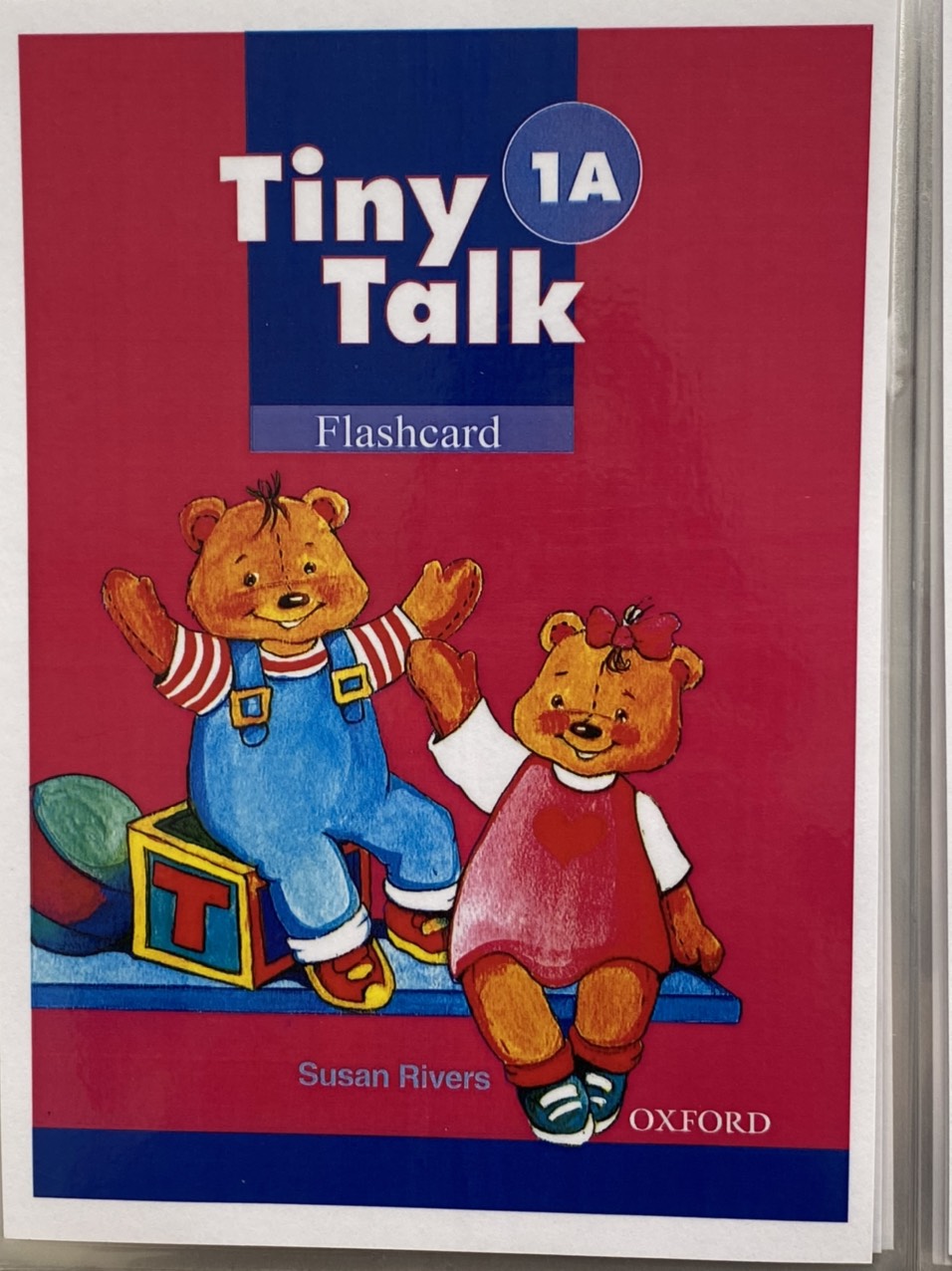 Combo trọn bộ Flashcard Tiny Talk 1A-1B -2A-2B-3A-3B ( Kích thước A5, thiết kế hai mặt, ép plastic bền đẹp)