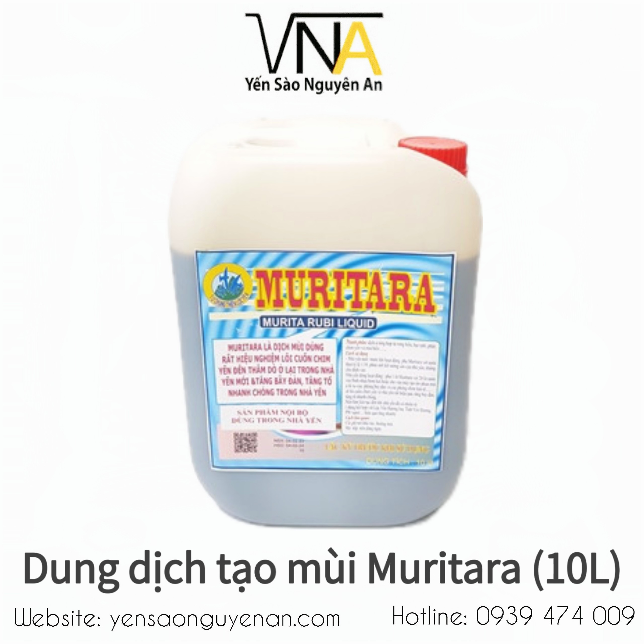 DUNG DỊCH TẠO MÙI NHÀ YẾN MURITARA 10L
